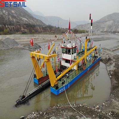 31.1 Mètre Longueur totale Vélosité US 10 pouces Dredger à l'aspirateur à dents de coupe