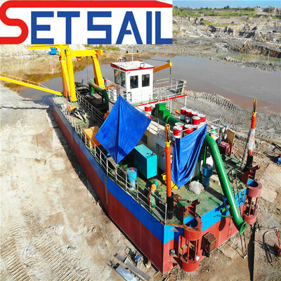 Dredger à aspiration à coupe avec compteur de vide Service après-vente à vie Poids brut 40000.000 kg