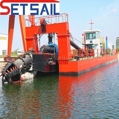 Dredger à aspiration à coupe avec compteur de vide Service après-vente à vie Poids brut 40000.000 kg