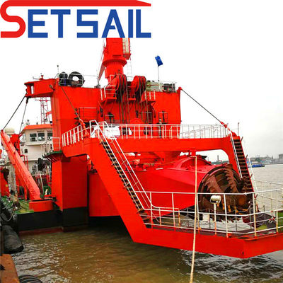 Dredger à aspiration à coupe avec compteur de vide Service après-vente à vie Poids brut 40000.000 kg