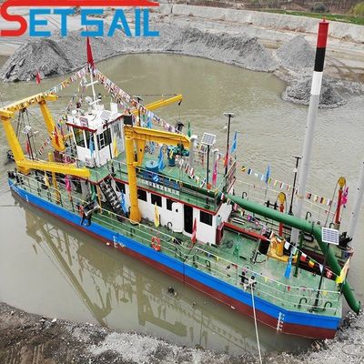 Weichai moteur diesel 8 pouces coupeuse dragueuse à aspiration pour le service après-vente à vie