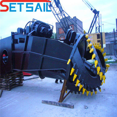 Type de fente CTN moteur diesel personnalisé pompe hydraulique 8 pouces coupeur aspirateur bateau de sable