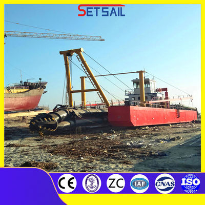 Dredger à aspiration hydraulique de 8 pouces avec pompe à boue sous-marine