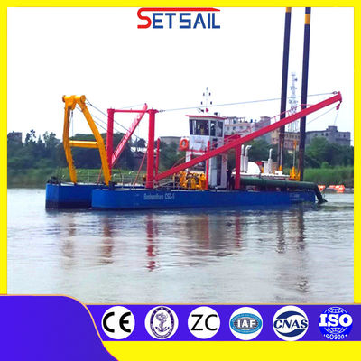 Dredger à aspiration hydraulique de 8 pouces avec pompe à boue sous-marine