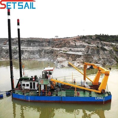 Service après-vente à vie Dredger à aspiration de 8 pouces avec pompe à sable de Shijiazhuang