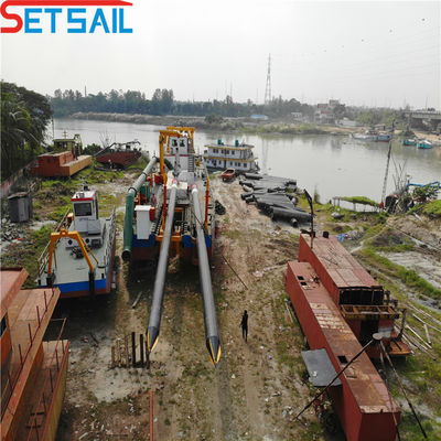 Service après-vente à vie Dredger à aspiration de 8 pouces avec pompe à sable de Shijiazhuang