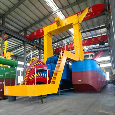 Machine de dragage de rivière CTS type fente Dredger à aspiration à coupe hydraulique avec moteur Cummins