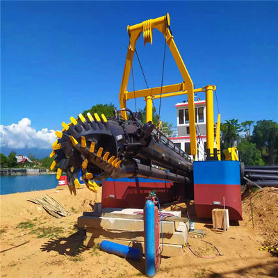 Dégraisseur à aspiration pour la récolte de sable du lac