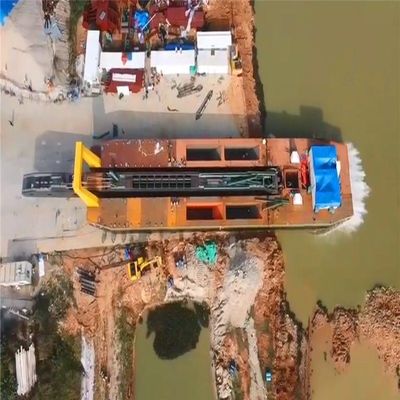 Profondeur maximale de dragage de 30 m Équipement de dragage par aspiration à coupe avec pompe à eau sous-marine