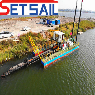 Système hydraulique Rexroth, machine de dragage par aspiration avec pompe sous-marine et débitmètre