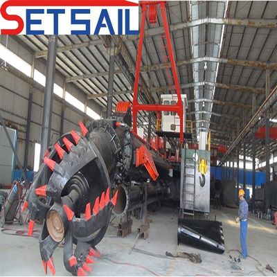 Une drague à aspiration de 8 pouces avec une capacité solide de 160 m3 de Shijiazhuang