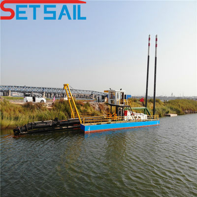 Shijiazhuang 8 pouces rivière dragueur de sable et de limon avec pompe à sable hydraulique abordable