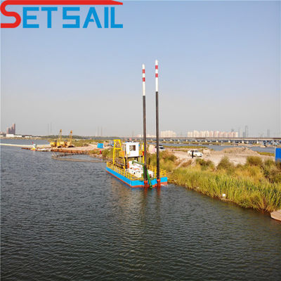 Shijiazhuang 8 pouces rivière dragueur de sable et de limon avec pompe à sable hydraulique abordable