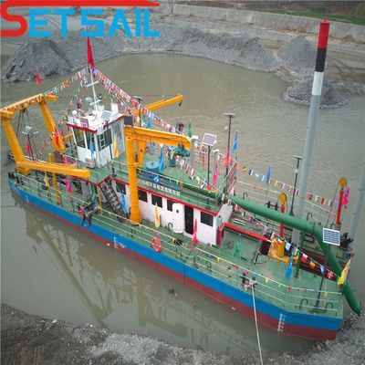 US pompe à sable de la rivière Shijiazhuang 6 pouces coupeur aspirateur dragueuse de boue pour vos besoins