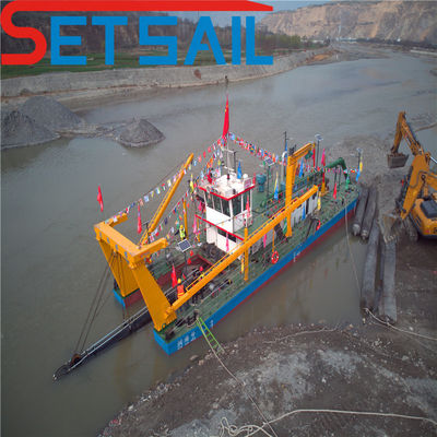 Dredger à aspiration automatique sur mesure pour moteur diesel avec tête de coupe hydraulique