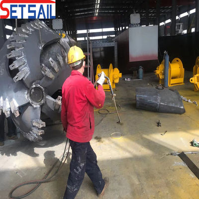 Dégraisseur de boue à aspiration à coupe hydraulique avec taille de l'emballage 3100.00cm * 500.00cm * 200.00cm