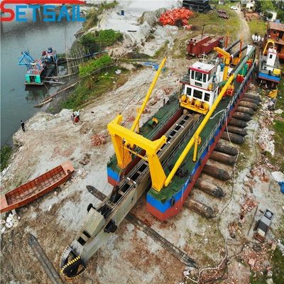 Type cyclone Hydrocyclone pleinement automatique Siemens PLC 6 pouces coupeuse aspiration pour le sable