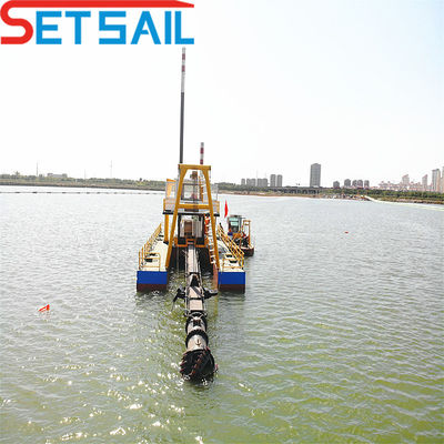 Hauteur totale 1,26m 6 pouces machine de dragage à aspiration à découpe pour réservoir type fente CTN
