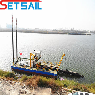 Hauteur totale 1,26m 6 pouces machine de dragage à aspiration à découpe pour réservoir type fente CTN
