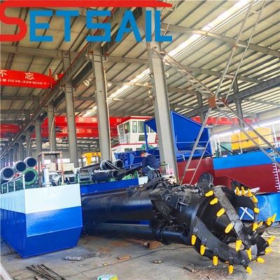 Dragueuse à aspiration à fente de type CTS diesel et électrique avec pompe à sable sous-marine