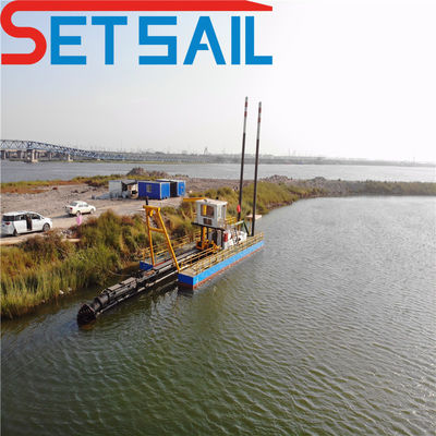 Dragueuse à aspiration à fente de type CTS diesel et électrique avec pompe à sable sous-marine