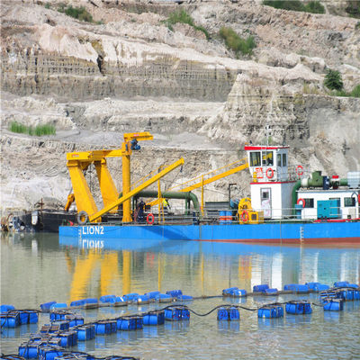 Pompes sous-marines 24 pouces coupeuse aspirateur dragueuse de sable avec 500 mm de diamètre du tuyau de décharge