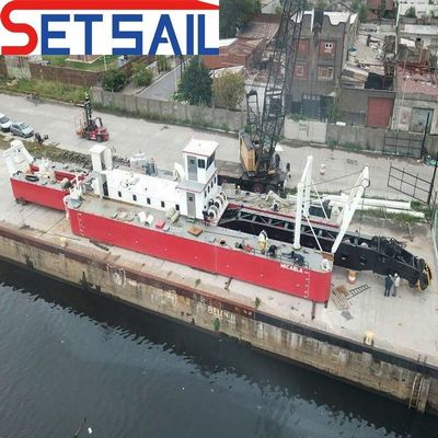 Largeur totale 5m-15m Siemens PLC Cutter Suction Dredger avec Rexroth Hydraulique Allemagne