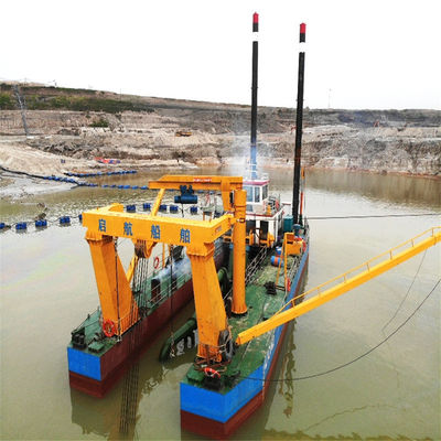 Pompes à aspiration de Shijiazhuang 20m profondeur de dragage 26 pouces coupeuse drague à aspiration pour le sable de rivière