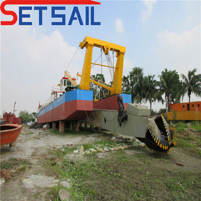 Dredger de sable à aspiration pour projet de récupération personnalisé