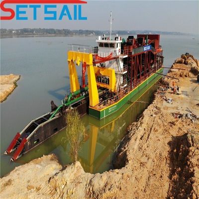 50000 m3/h débit d'eau maximal moteur hydraulique moteur diesel coupeuse aspiratrice dragueuse pour le sable