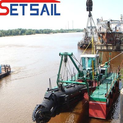 380 t poids total entièrement démontable 26 pouces Dredger à aspiration à coupe pour le dragage fluvial