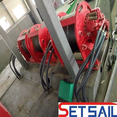28 pouces de débit d'eau 7000m3 coupeuse aspiration dragueuse avec 160kn swing treuil force de traction