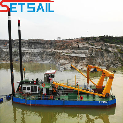 Siemens PLC Weichai moteur diesel pompe à sable drague à 2 m tirage inclus coût de transport