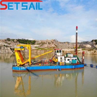 Siemens PLC Weichai moteur diesel pompe à sable drague à 2 m tirage inclus coût de transport