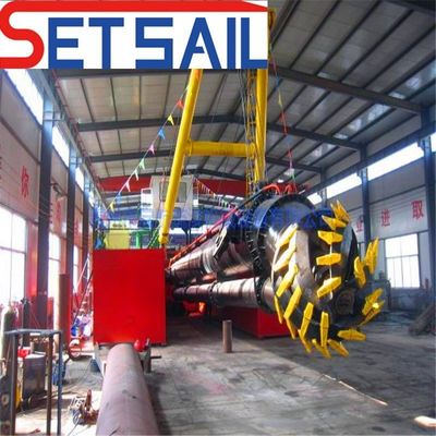 Tuyau de décharge de 800 mm, contrôle hydraulique complet.