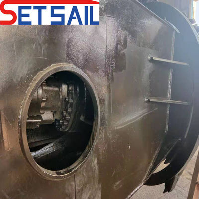 Tuyau de décharge de 800 mm, contrôle hydraulique complet.