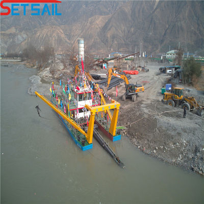 100kw-2000kw Cummins auxiliaire Enigne Power Cutter Suction Sand Ship pour le lac de rivière