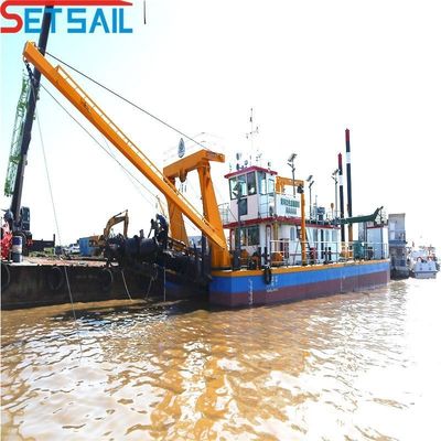100kw-2000kw Cummins auxiliaire Enigne Power Cutter Suction Sand Ship pour le lac de rivière