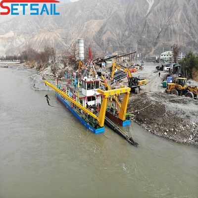 100kw-2000kw Cummins auxiliaire Enigne Power Cutter Suction Sand Ship pour le lac de rivière