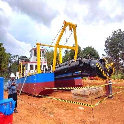360000.000kg Paquet Poids brut 32 pouces Dredger à aspiration pour le pompage du sable de mer