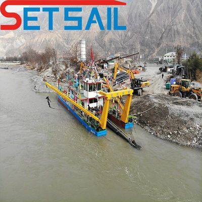 736 kW moteur auxiliaire cyclone type 28 pouces coupeur aspirateur dragueuse de sable pour rivière