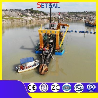 Système hydraulique Rexroth 28 pouces Dredger de sable à aspiration pour projet de dragage