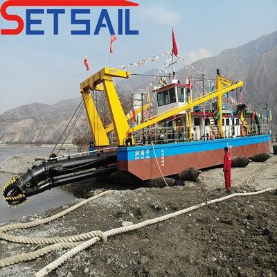 QHCSD-327 26 pouces Dredger de dragage de sable à aspiration avec 2400 mm de diamètre de tête de coupe