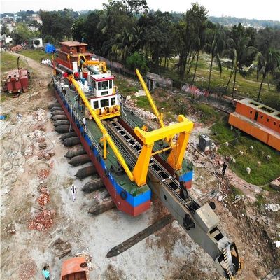 Cummins 1950kw moteur principal CTS fente type 26 pouces Dredger à aspiration pour le dragage