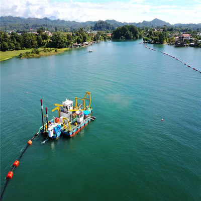 Dredger à aspiration à coupe de 26 pouces avec générateur Cummins et consommation totale de combustible de 350 litres