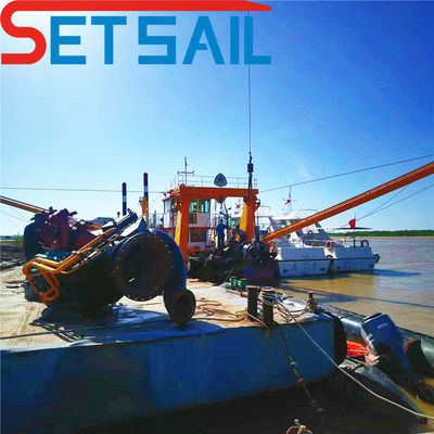 Puissance du moteur diesel de 3000 kW Dredger à aspiration de 24 pouces pour le paiement initial