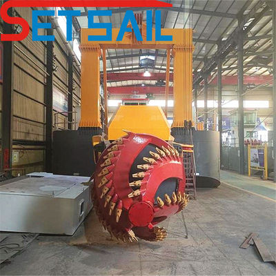 Puissance du moteur diesel de 3000 kW Dredger à aspiration de 24 pouces pour le paiement initial