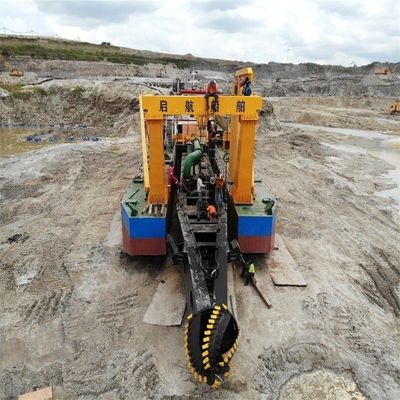 Garantie 1 à 2 ans Dredgeur de sable à aspiration à 24 pouces avec moteur diesel Cummins