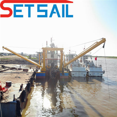 Type d'hydrocyclone Système de surveillance PLC Siemens Coupeuse aspiratrice dragueuse de sable pour rivière