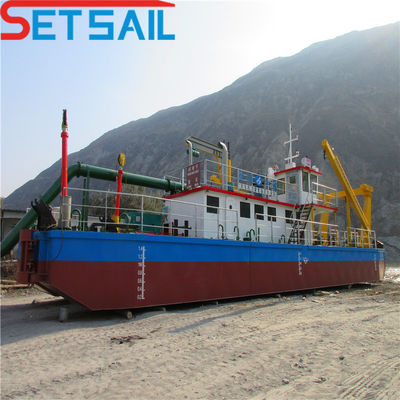 Moteur diesel 24 pouces coupeur aspirateur dragueuse de sable personnalisation et demande personnalisée